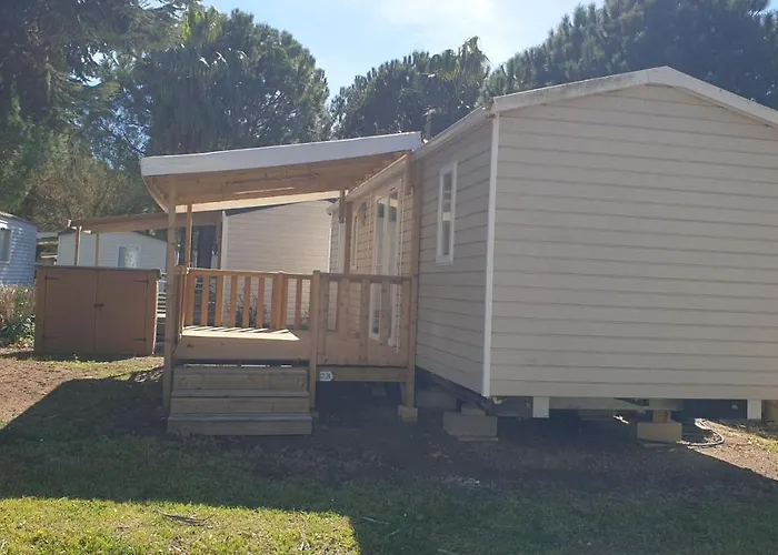 Mobil N 1 Confort St Cyprien 66 Kamp alanı Saint-Cyprien (Pyrenees-Orientales)